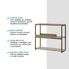 Conjunto De Cozinha Kansas Marrom Claro Carraro