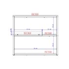 Conjunto De Cozinha Kansas Marrom Claro Carraro