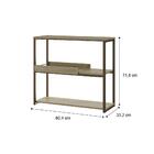 Conjunto De Cozinha Kansas Marrom Claro Carraro