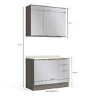 Conjunto De Cozinha Linha 1 20mt 03pc Linha Nox Cj43014-149 K