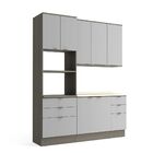 Conjunto De Cozinha Linha 1 90mt 04pc Linha Nox Cj43014-151 K