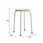 Conjunto De Cozinha Mesa Dobrável Asti 100 Narita E 4 Banquet