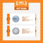 Conjunto De Discos Corte E8 Fatias 8mm E Gc8 Cubos 8mm Para P