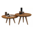 Conjunto De Duas Mesas Pés Em Palito Luma - Jm3 Móveis Freijo