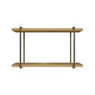 Conjunto De Escritório 4 Peças 100% Mdf Savana/branco Fosco I