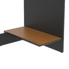 Conjunto De Escritório 5 Peças Smart Office 3 Mesas E 2 Apara