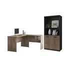 Conjunto De Escritório Amanda Castanho Preto