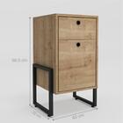 Conjunto De Escritório Ana Natura Preto