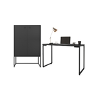 Conjunto De Escritorio Cole Preto