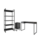 Conjunto De Escritório Colmi Preto
