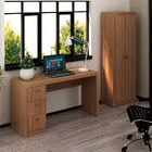 Conjunto De Escritório Com Escrivaninha 02 Pç Cj43018-028 Móv