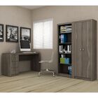 Conjunto De Escritório Com Escrivaninha 03 Pç Cj43018-009 Móv