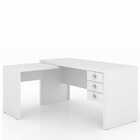 Conjunto De Escritório Com Escrivaninha 06 Pç Cj18-017 Tecnom