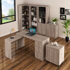 Conjunto De Escritório Com Escrivaninha 06 Pç Cj43018-022 Móv