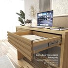 Conjunto De Escritório Com Escrivaninha E Armário Samambaia C