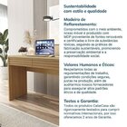 Conjunto De Escritório Com Escrivaninha E Armário Samambaia C