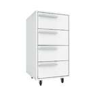 Conjunto De Escritório Em L Home Office Branco