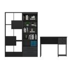 Conjunto De Escritorio Napoli Preto Fosco