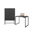 Conjunto De Escritorio Ness Preto