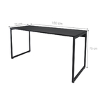 Conjunto De Escritório Nilah Preto