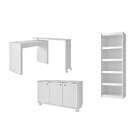 Conjunto De Escritório Office Branco