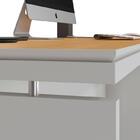 Conjunto De Escritório Oslo 2 Peças 2 Gavetas - Mesa E Gavete