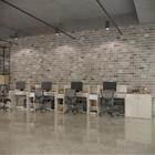 Conjunto De Escritório Smart 3 Livreiro 1 Buffet E 4 Mesas 90