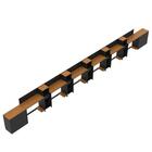 Conjunto De Escritório Smart 5 Livreiro 2 Buffet E 6 Mesas 90