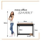 Conjunto De Escritório Smart 7 Livreiro 2 Buffet E 8 Mesas 90