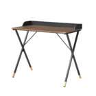 Conjunto De Escrivaninha Bachelor Com Tampo Carvalho E 1 Cade