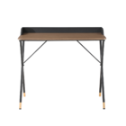 Conjunto De Escrivaninha Bachelor Com Tampo Carvalho E 1 Cade