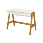 Conjunto De Escrivaninha Com Mesa Lateral Celtic Branco Nature