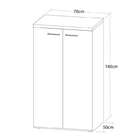 Conjunto De Escrivaninha E Armário De Escritório 2 Pt 2 Gv Go