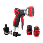 Conjunto de Esguicho 8 em 1 em ABS com Gatilho Branco