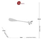 Conjunto De Espatulas Aco Inox Leaves Prateado 4 Pçs Bon Gour