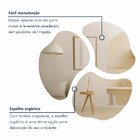 Conjunto De Espelhos Orgânico Trio Bolonha Lapidado 90x70 Esp