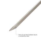 Conjunto de Espeto para Churrasqueira em Aço Inox 50cm Skewers Naterial - 3 Peças