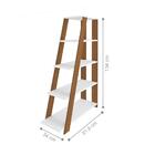 Conjunto De Estantes Brighton Freijó Branco