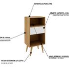 Conjunto De Estantes Para Sala E1715 E1716 Tecno Mobili