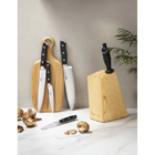 Conjunto De Facas 6 Peças Com Cepo Infinity Em Aço Inox Brinox