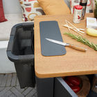 Conjunto de Facas Aço Inox 43x23.5cm Naterial 3 Peças