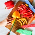 Conjunto De Facas Cuisinart Colors Com Protetor De Lamina 12
