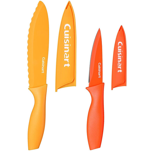 Conjunto De Facas Cuisinart Colors Protetor De Lamina 4 Pç