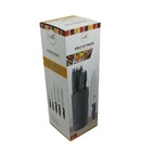 Conjunto De Facas Do Chef Cozinha Inox Cabo Anatômico 6 Peças