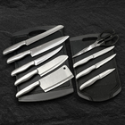 Conjunto De Facas Dolche - 10 Peças - Aço Inoxidável Com Cepo