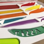 Conjunto De Facas E Descascador Inox Color Premium 7 Peças