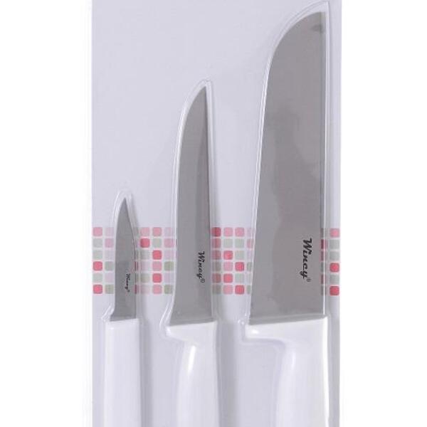 Conjunto De Facas Em Inox Astra Com 3 Peças