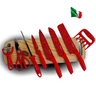 Conjunto De Facas Gourmet Com 8 Peças Cozinha Kit Premium Ita