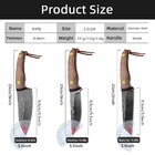 Conjunto De Facas Myvit Feito A Mão Aço Carbono Conjunto De 3