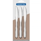 Conjunto De Facas Para Sobremesa Aco Inox 3 Pc Tramontina